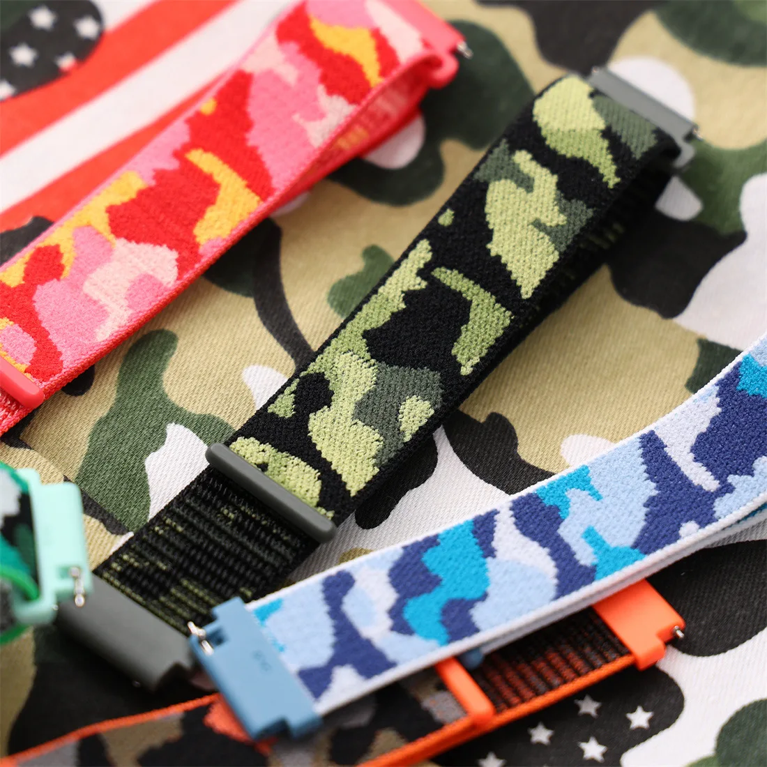 22mm Camouflage Nylon Loop For - Smartwatch Nothing Watches のレビューと価格