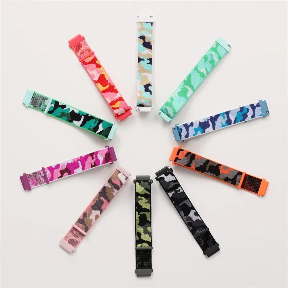 22mm Camouflage Nylon Loop For - Smartwatch Nothing Watches のレビューと価格