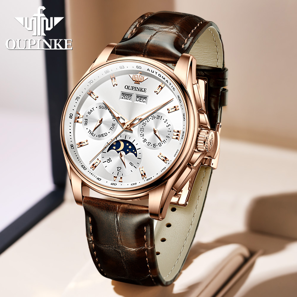 OUPINKE Men's Watches Casual T - Anti-Magnetic Watch のレビューと価格