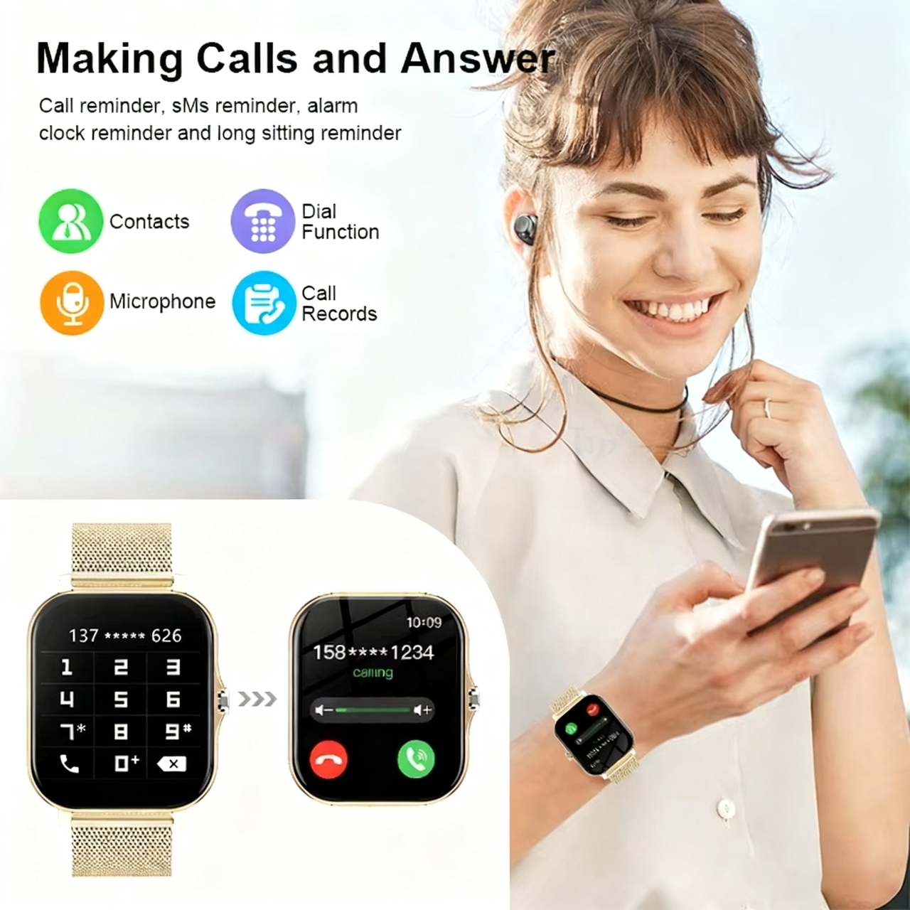 LAXASFIT Smart Watch 1.83 Inch - Smartwatch Nothing Watches のレビューと価格