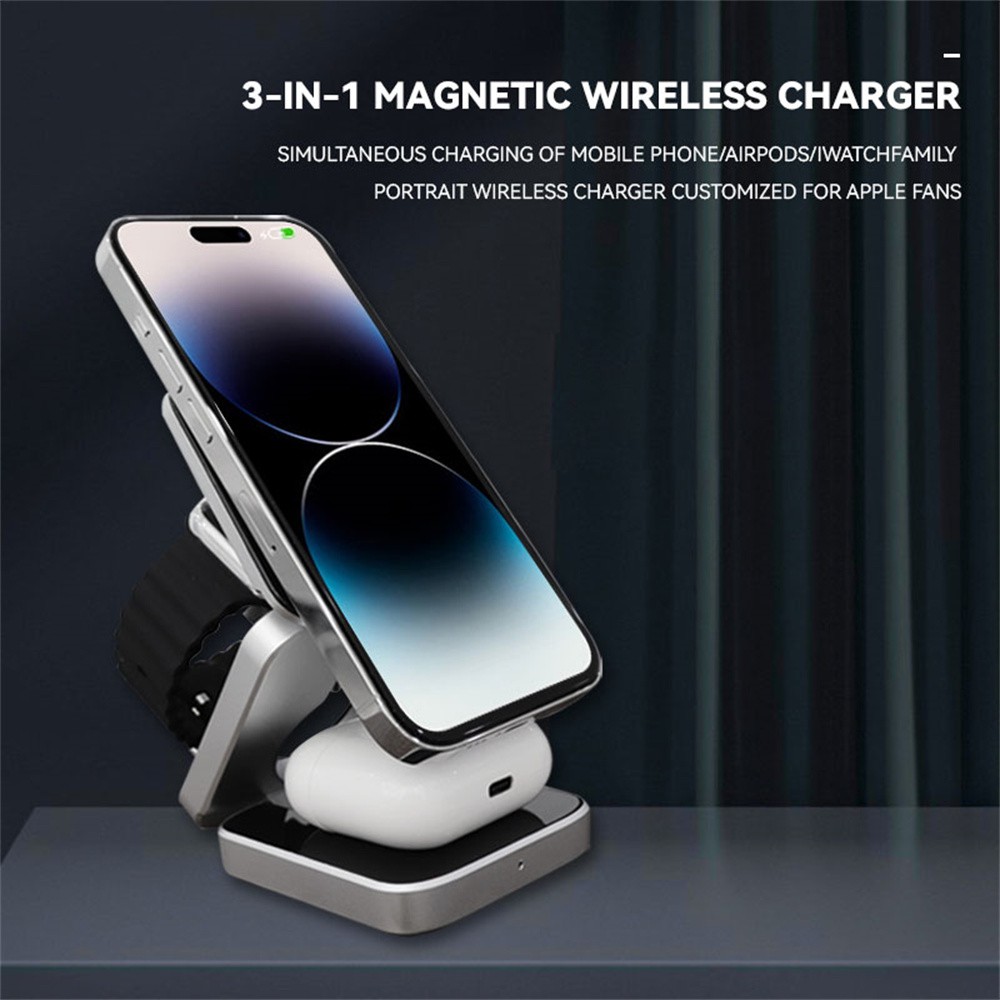 Foldable Magnetic Wireless Cha - Smartwatch Apple Watch のレビューと価格