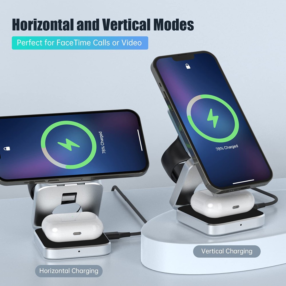 Foldable Magnetic Wireless Cha - Smartwatch Apple Watch のレビューと価格