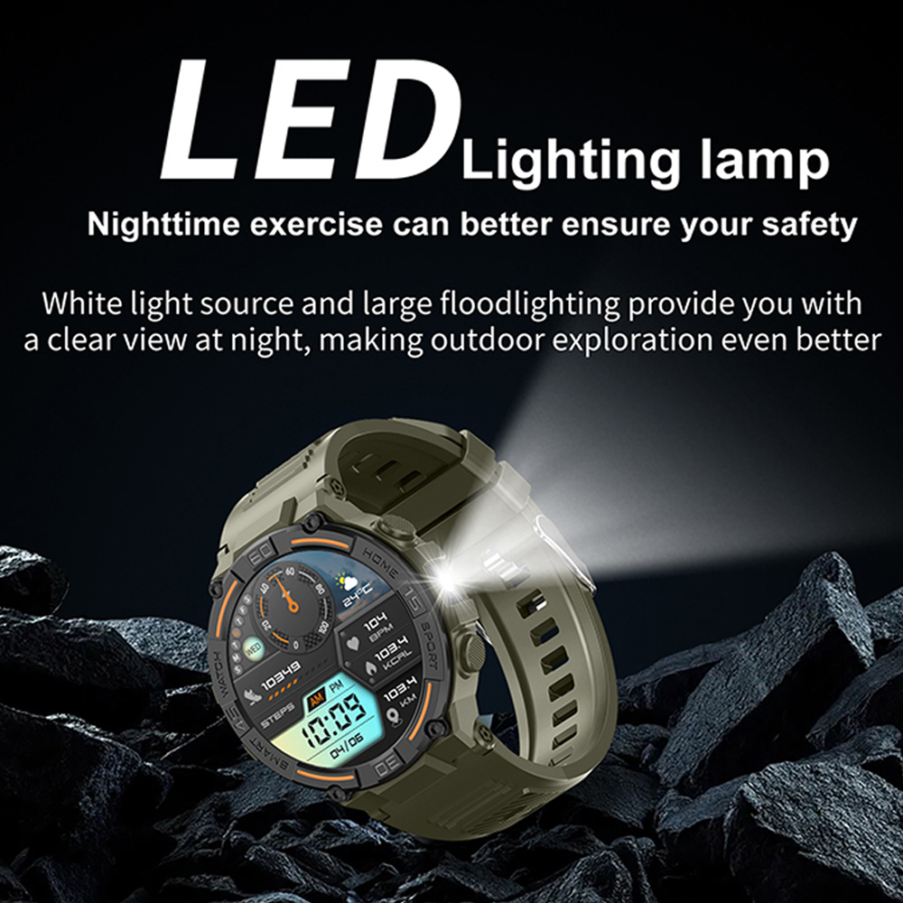 2026 New Military Outdoor Smar - Smartwatch Military Watches For Men のレビューと価格