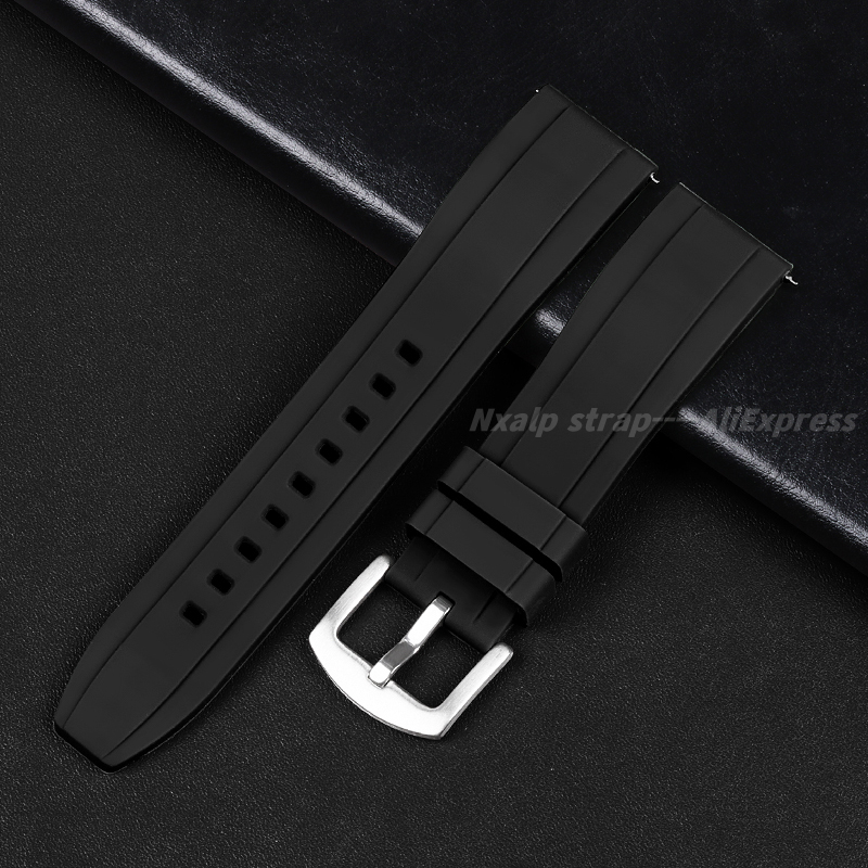 20mm 22mm Silicone Watch Band  - Watches Rolex Smartwatch のレビューと価格