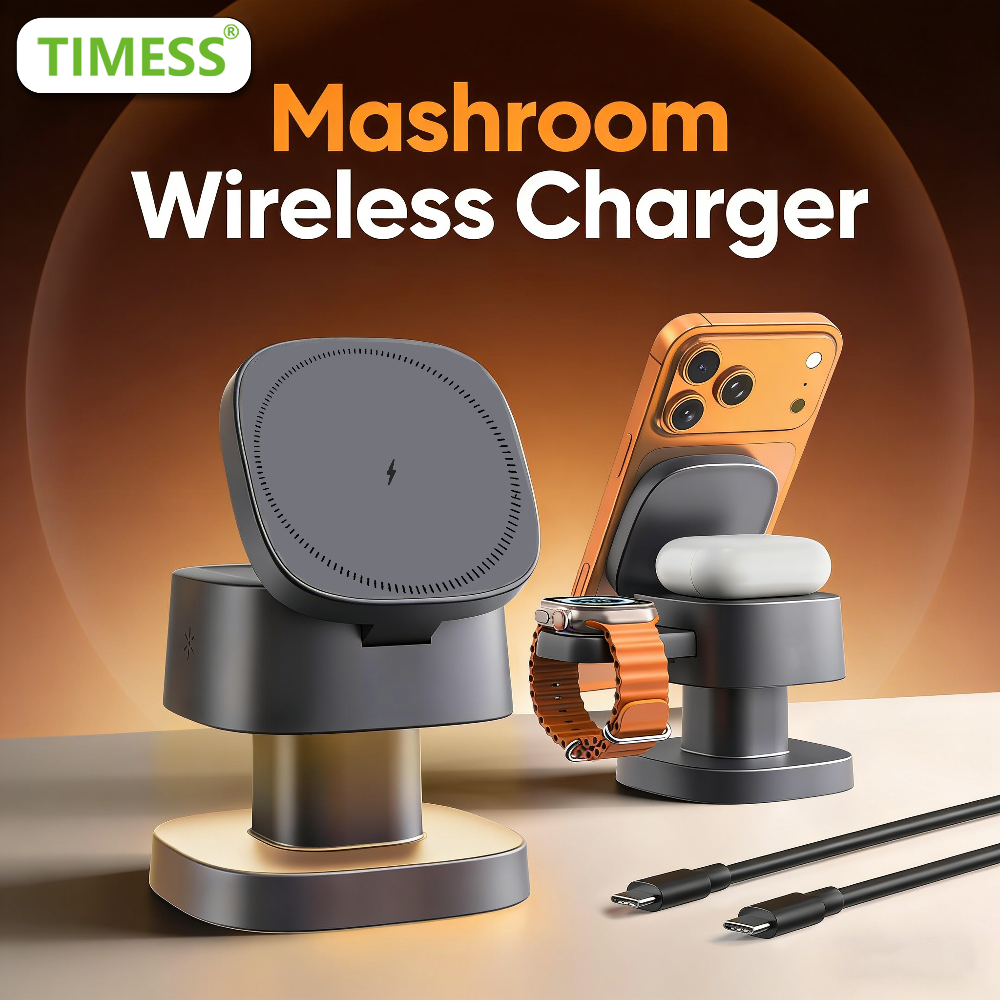 TIMESS Night Light Mashroom Wi - Smartwatch Apple Watch のレビューと価格