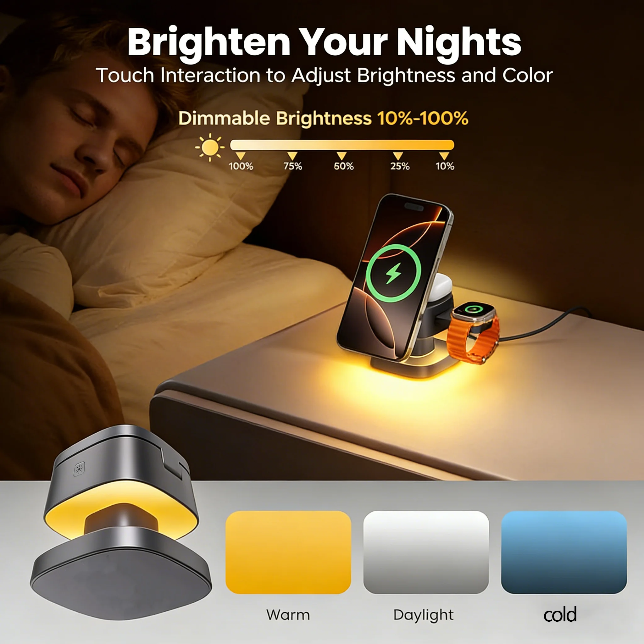 TIMESS Night Light Mashroom Wi - Smartwatch Apple Watch のレビューと価格