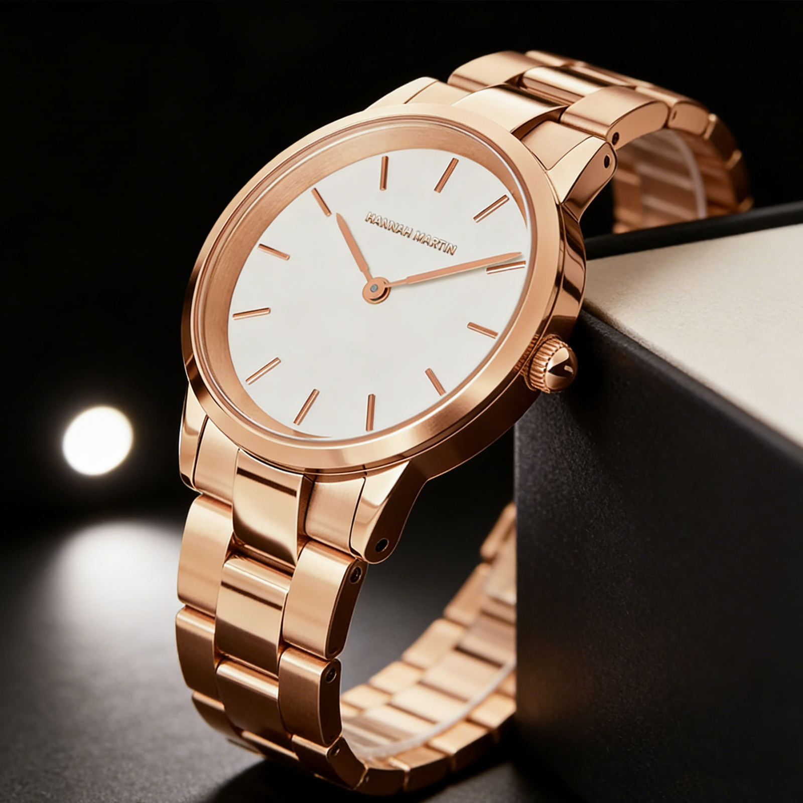 Womens Watch Rose Gold Stainle - Anti-Magnetic Watch のレビューと価格