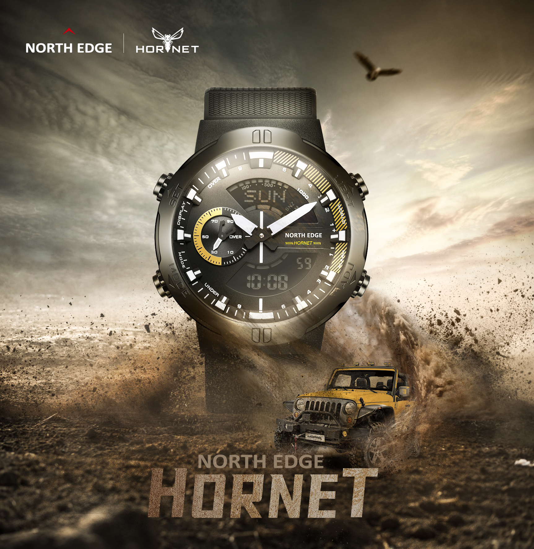 NORTH EDGE Mens Smart Watch Wo - Smartwatch Military Watches For Men のレビューと価格