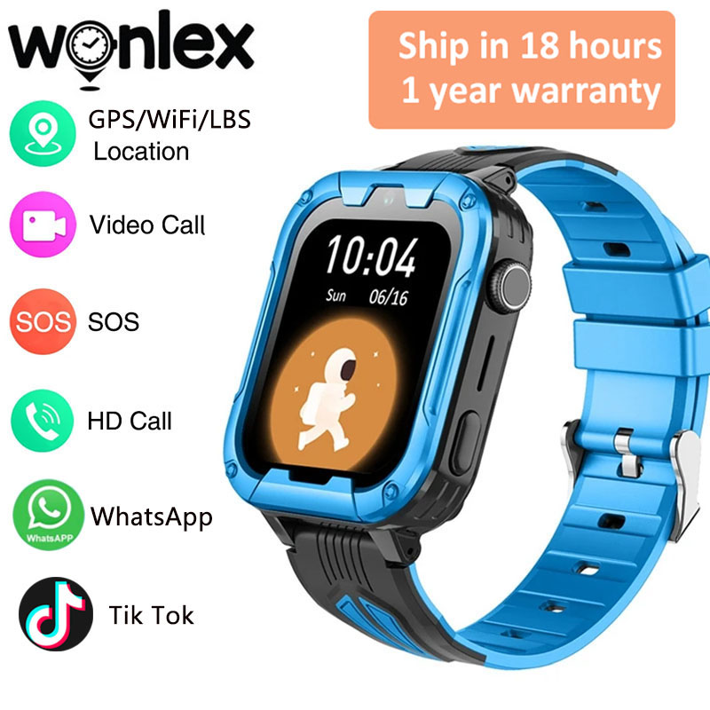 Wonlex 4G Wifi Kids Smart Watc - Smartwatch Watch Whatsapp のレビューと価格