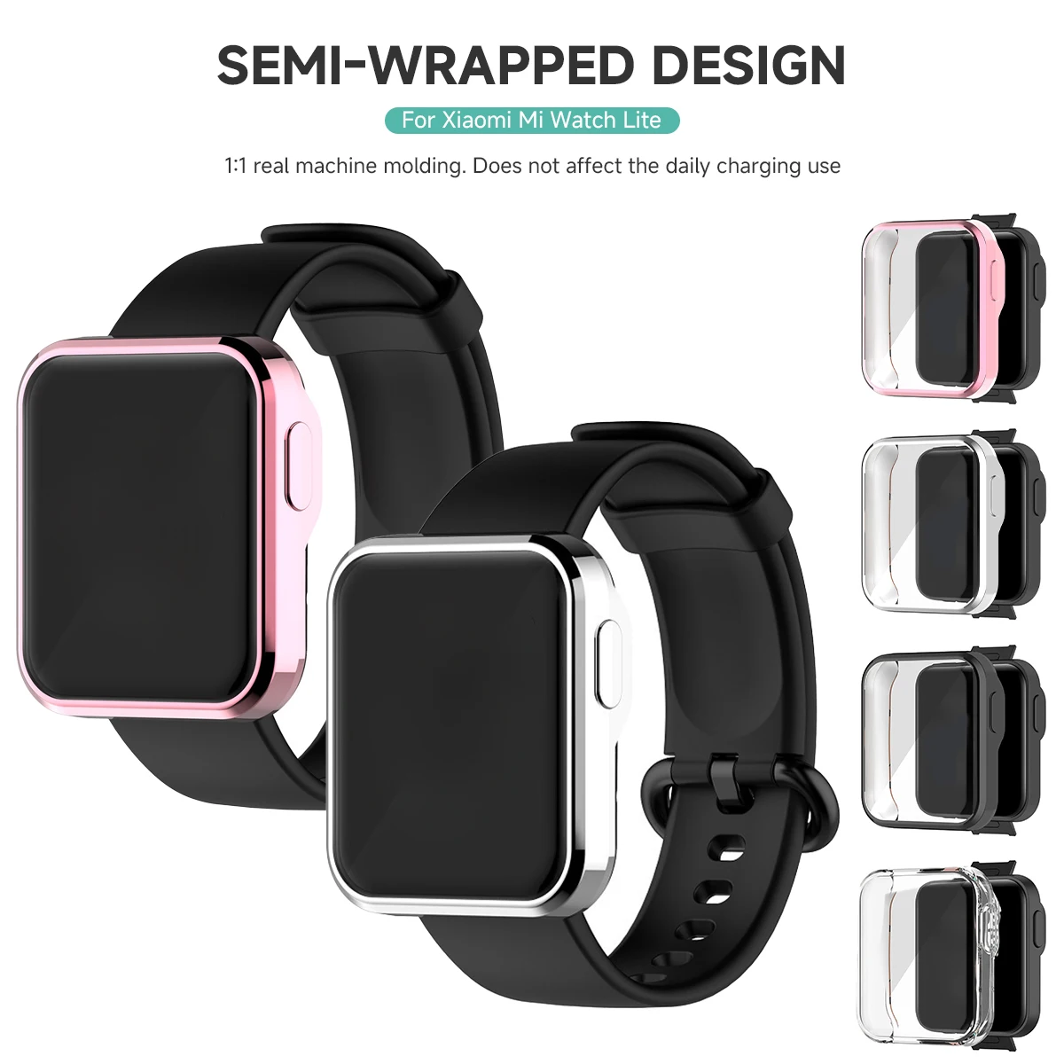 Case for Xiaomi Mi Watch Lite  - Smartwatch Watches Xiaomi のレビューと価格