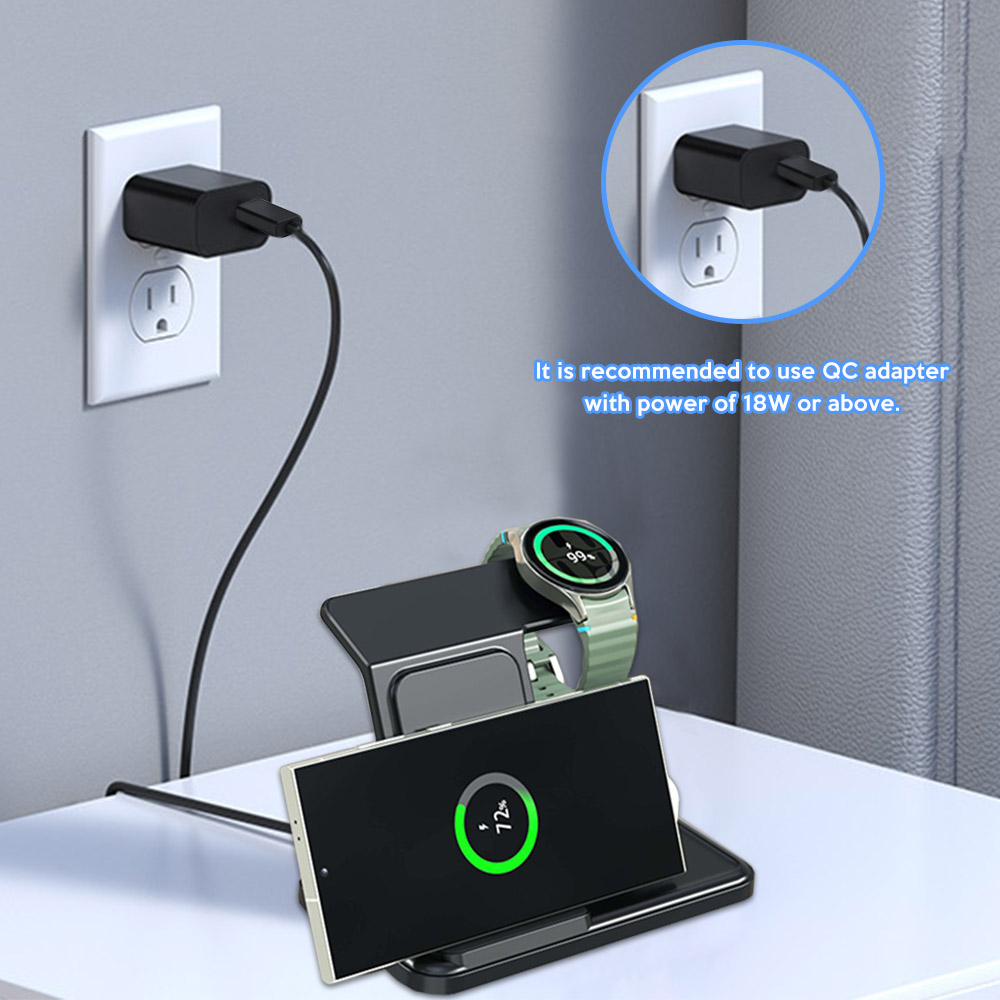 3 in 1 Wireless Charger Stand  - Smartwatch Apple Watch のレビューと価格
