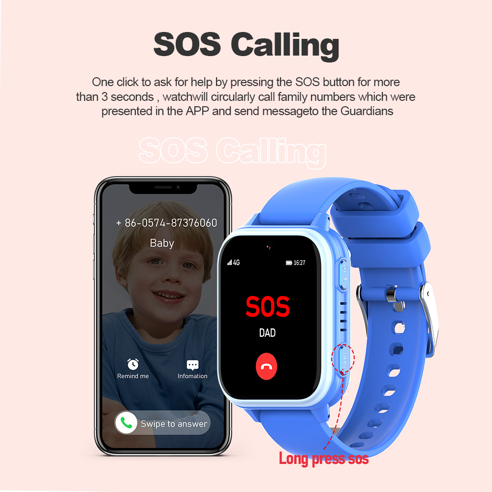 Wonlex 4G Kids Smart Watch KT3 - Smartwatch Watch Whatsapp のレビューと価格