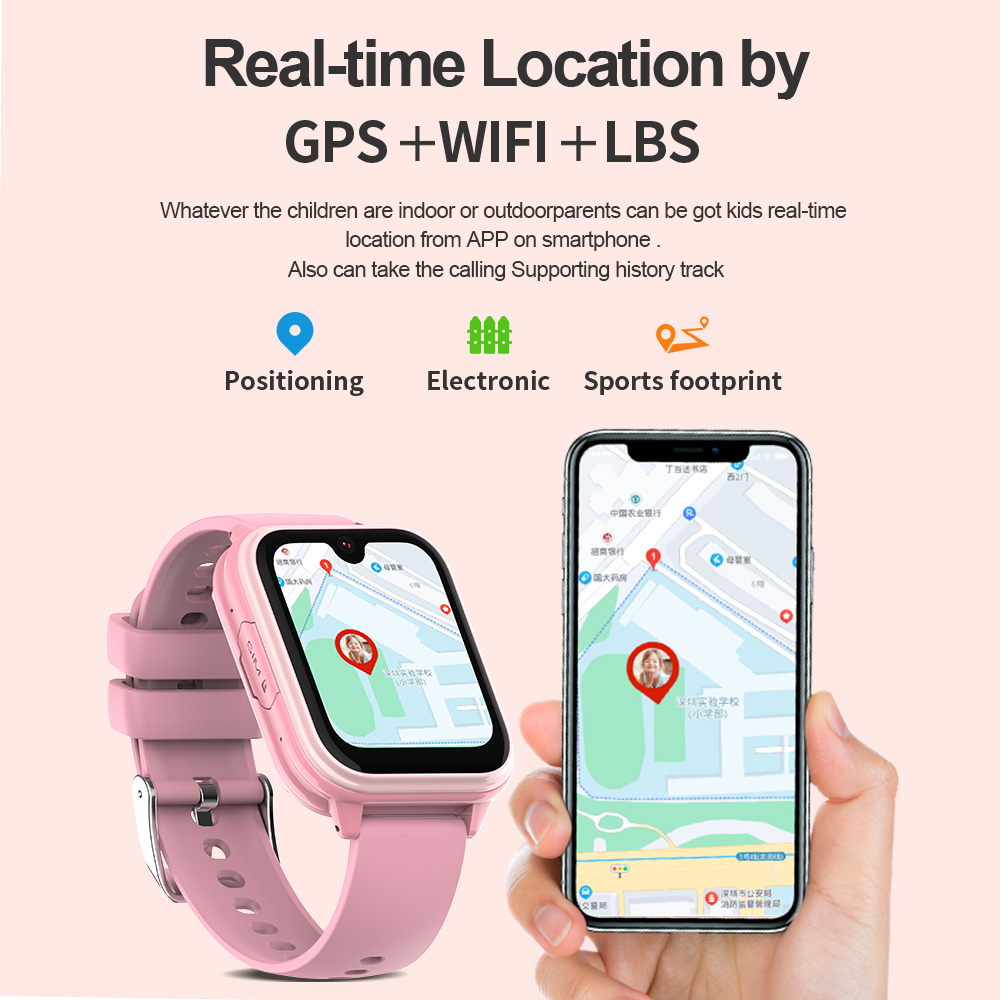 Wonlex 4G Kids Smart Watch KT3 - Smartwatch Watch Whatsapp のレビューと価格