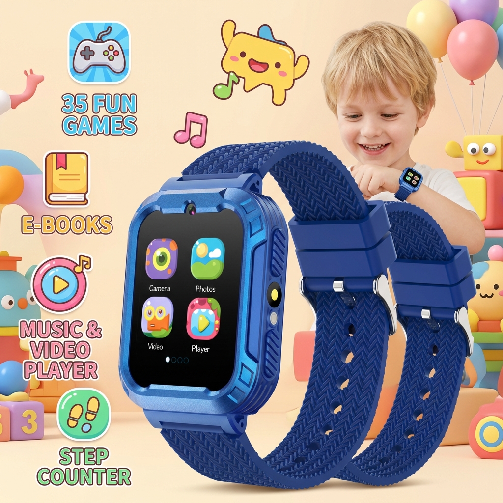 Children Smart Watch 35 Games  - Smartwatch Watches Gift For Boys のレビューと価格