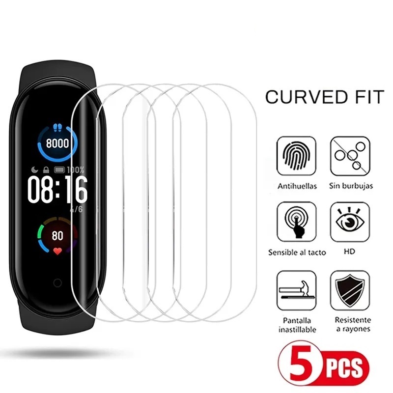 5Pcs Hydrogel Film for Xiaomi  - Smartwatch Watches Xiaomi のレビューと価格