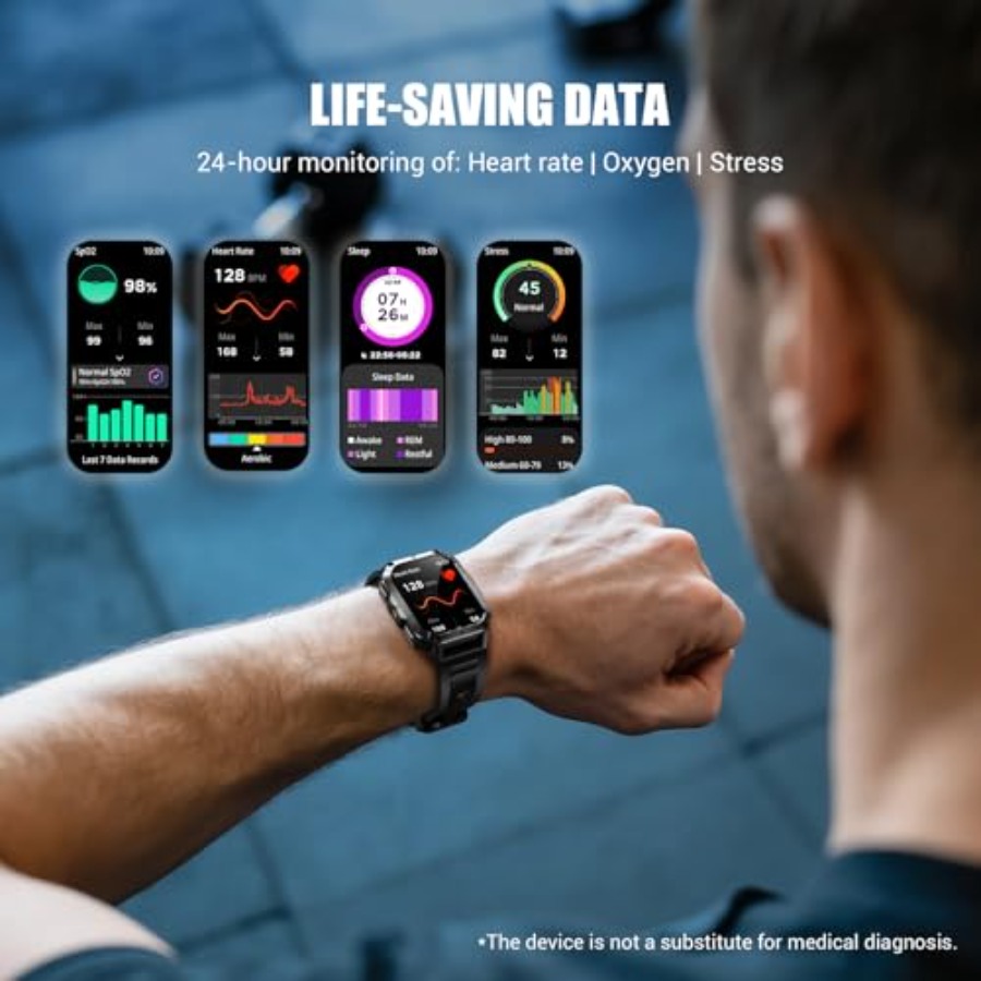 Military Tactical Smart Watche - Smartwatch Military Watches For Men のレビューと価格