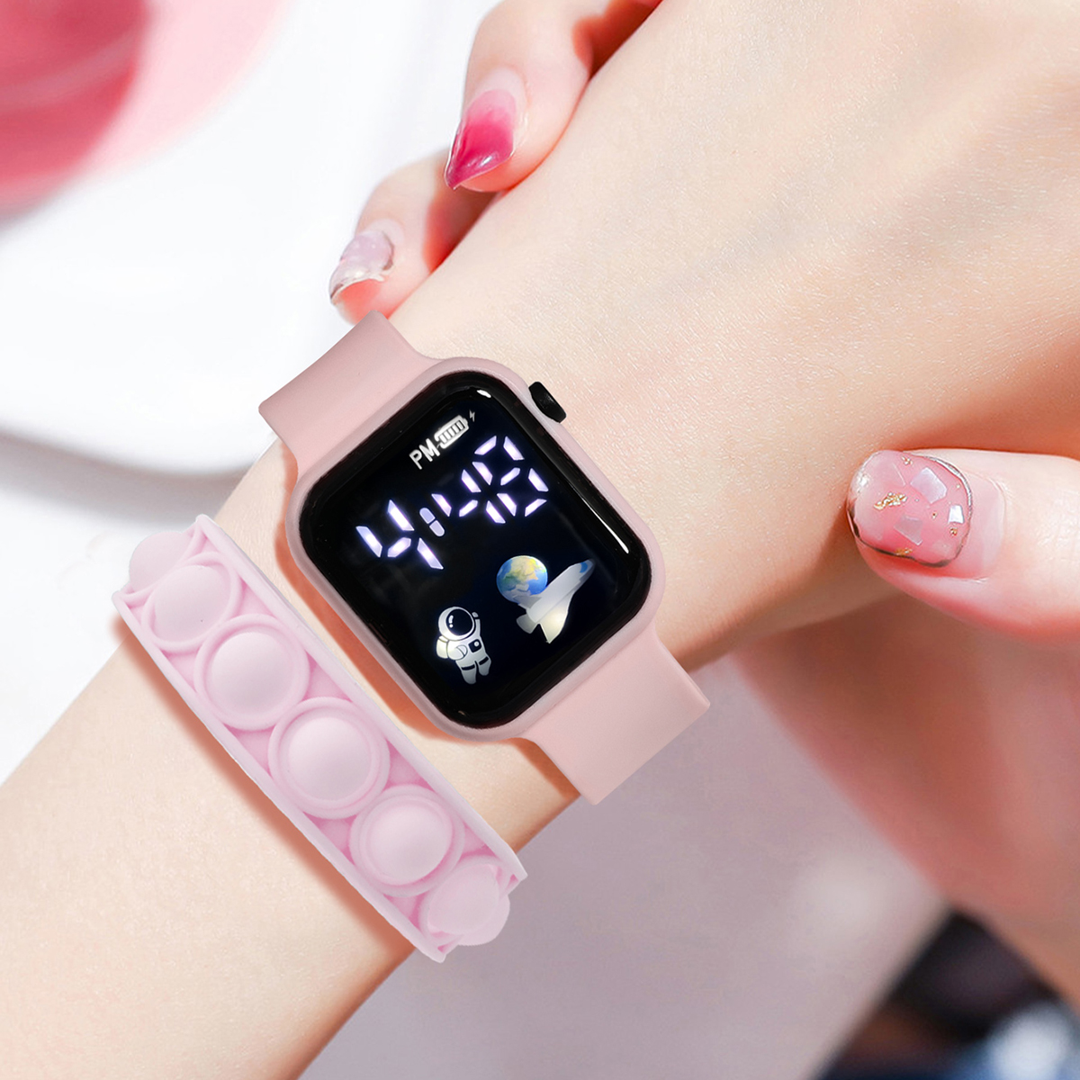 2PCS Children's Smart Watch Br - Smartwatch Watches Gift For Boys のレビューと価格
